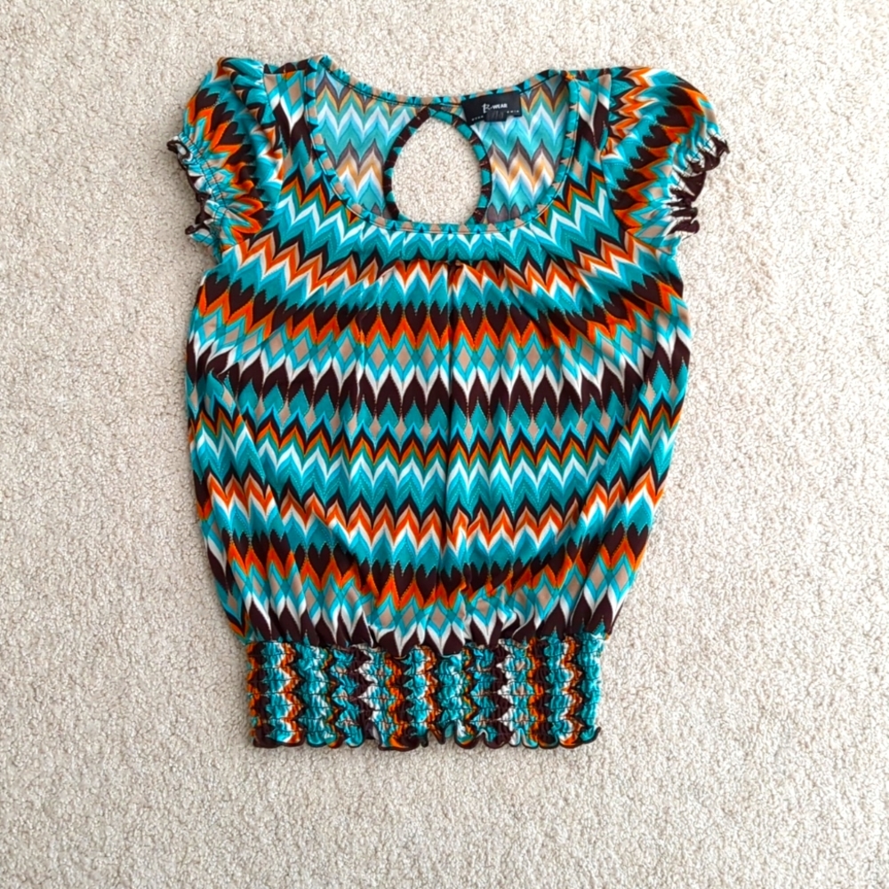 Banded blouse by B-Wear